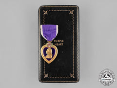 United States. A Purple Heart To 2Nd Lt. Soliday, 14 Fighter Group, Mia In Tunisia, January 1943