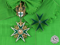Italy. An Order Of St.lazarus Of Jerusalem, Knight's Grand Cross With Cross Of Justice