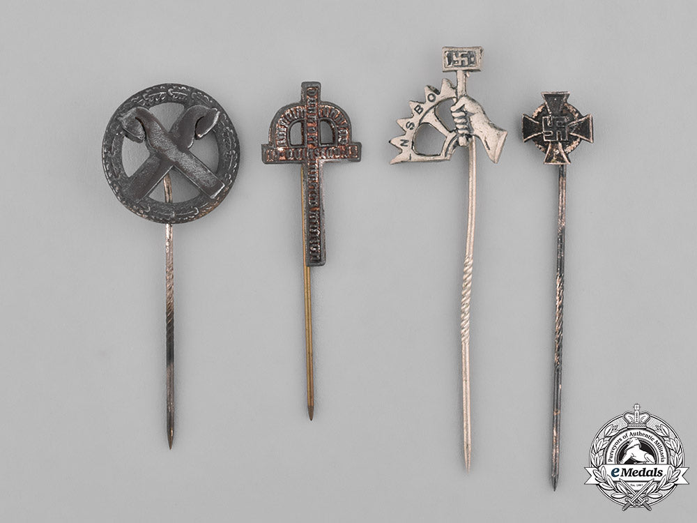 germany,_third_reich._a_group_of_third_reich_period_stick_pins_m181_7946