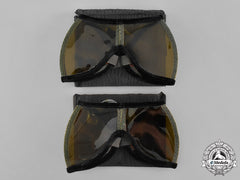 Germany, Rlb. A Pair Of Reichluftschutzbund (Reich Air Protection League) Flak Crew Goggles With Cases