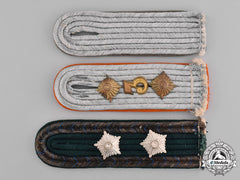 Germany, Third Reich. A Grouping Of Third Reich Period Police Shoulder Boards