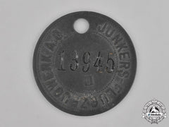 Germany, Third Reich. A Junkers Factory Employee Identification Badge