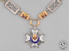 Spain, Franco Period. An Order Of The Cross Of St. Raymond Of Peñafort, Collar Of Honor, C.1950