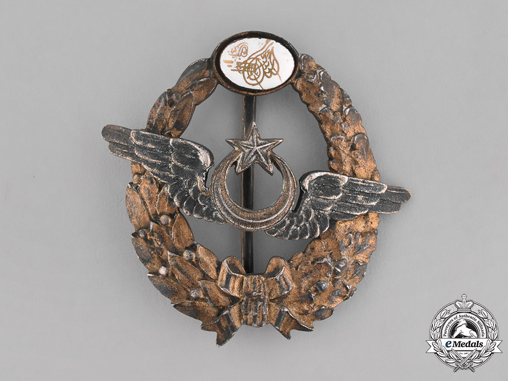 turkey,_ottoman_empire._a_pilot's_badge,"800"_marked,_c.1916_m181_8115