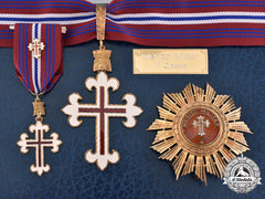 Portugal, Republic. An Order Of Military Merit, I Class Set, By Casa Bastão, C.1980