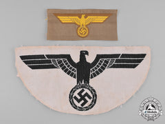 Germany, Wehrmacht. A Pair Of Wehrmacht Eagle Insignia