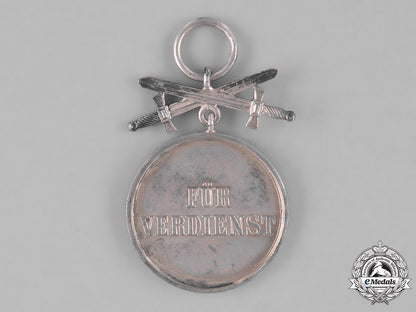 waldeck,_principality._a_silver_medal_of_merit_with_swords,_c.1914_m181_8405