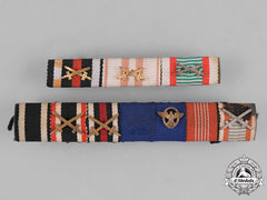 Germany/Austria. Two First And Second War Medal Bars