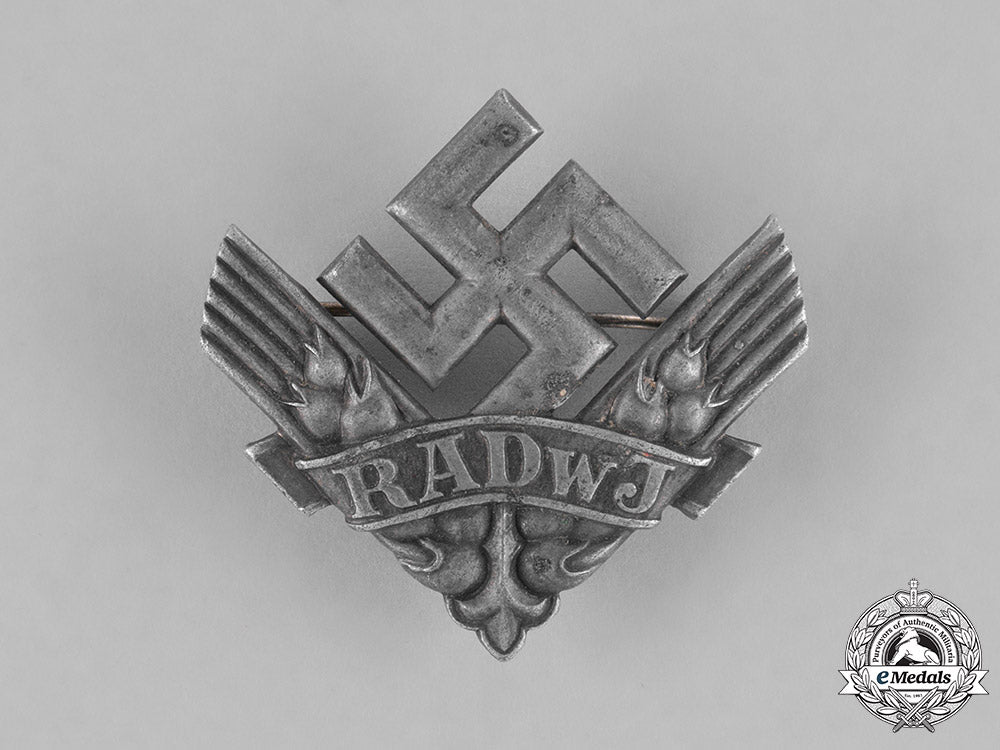 Daf Insignia Germany. A Lot Of Three Third Reich Insignia (Radwj, Daf, Nsdap) – eMedals