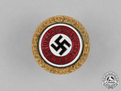 Germany, Nsdap.  A Golden Party Badge Awarded To Hertha Rauch, By Josef Fuess