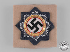 Germany, Luftwaffe. A German Cross In Gold, Cloth Version For Luftwaffe