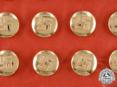 Germany, Third Reich. A Set Of 24 Third Reich Buttons