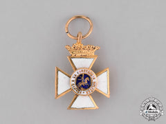 Spain, Franco’s Period. A Miniature Order Of St. Hermenegild, Knight C.1950