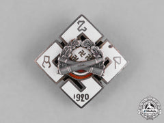 Latvia, First Republic. A Zemgales Artillery Regiment Member’s Badge,C.1925