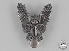 Romania, Kingdom. An Air Force Pilot Badge, C.1940