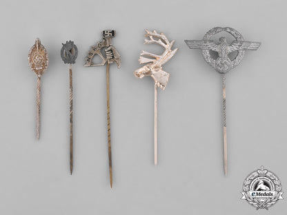 germany,_third_reich._a_grouping_of_second_war_stickpins_m181_9182