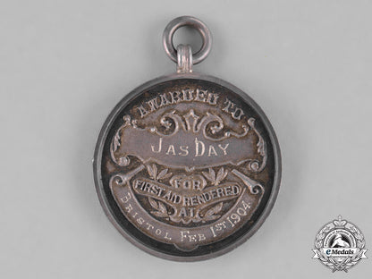 great_britain._midland_railway_ambulance_medal,_to_james_day_for_first_aid_rendered_at_bristol1904_m181_9203