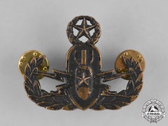 United States. An Armed Forces Explosive Ordnance Disposal (Eod) Warfare Officer Insignia, Post 1974 Issue