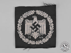 Germany, Drl. A Silver Sports Cloth Badge, 1944