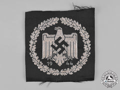 Germany, Drl. A Silver Sports Cloth Badge, 1944