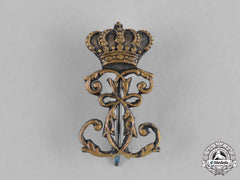 Romania, Kingdom. A Queen Elisabeth Of Wied Badge, C.1900