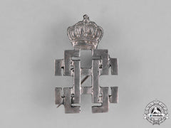 Romania, Kingdom. A King Carol Commemorative Badge