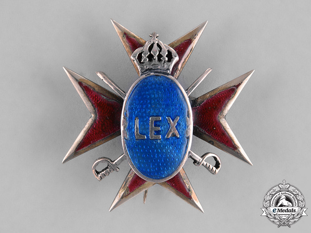 romania,_kingdom._a_romanian_officer’s_badge,_c.1930_s_m181_9698_2_1_1_1_1