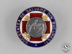 Romania, Kingdom. A Bucharest Rescue Society Badge, C.1930
