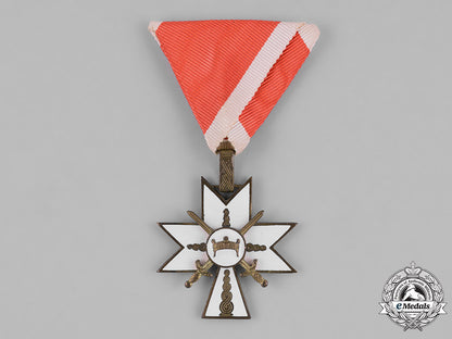 croatia,_independent_state._an_order_of_king_zvonimir,3_rd_class_knight,_c.1942_m181_9794