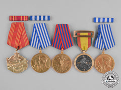 Spain, Yugoslavia (Socialist Federal Republic). Five Awards