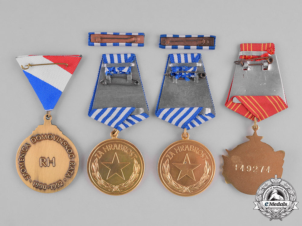 croatia,_republic,_yugoslavia,_socialist_federal_republic._four_awards_m181_9825