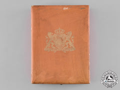 Netherlands, Kingdom. An Order Of Orange-Nassau, Commander's Case, By Roelof Citroen