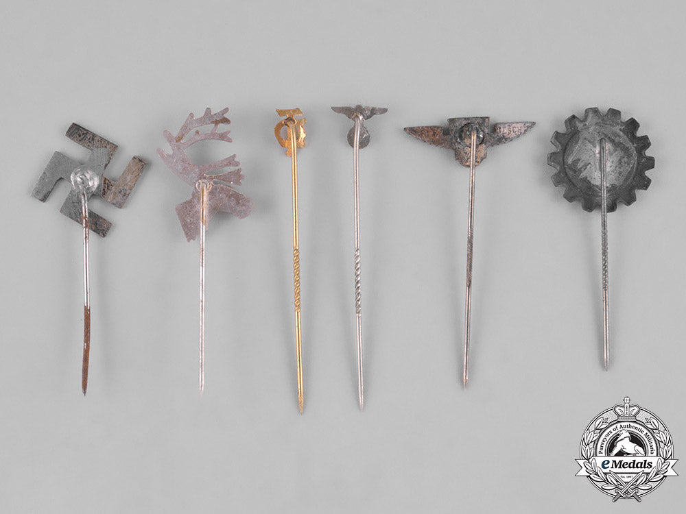 germany,_third_reich._a_group_of_second_war_period_stick_pins_m182_0136