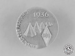 Germany, Hj. A 1936 Franken Hj Camping Day Badge