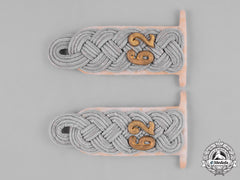 Germany, Heer. A Pair Of Heer Major Shoulder Boards For Summer White Uniform