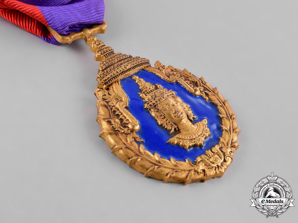 laos,_kingdom._two_medals_for_excellence_in_education,_ii_class_officer_and_iii_class_knight_m182_0234