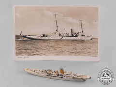 Germany, Kriegsmarine. A Toy Model Of Ah’s Aviso Grille By Wiking-Modell