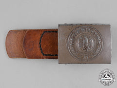 Germany, Heer. An Army  Em/Nco Belt Buckle By Brüder Schneider, C.1940