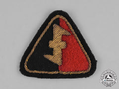 Netherlands, Nsb. A Third Reich Period Dutch Nsb Sleeve Patch