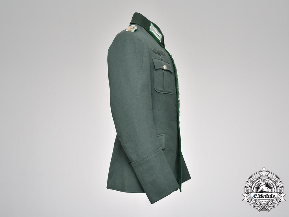 gebirgsjager modern dress uniform Germany, Heer. A Gebirgsjäger (Mountain Troops) Officer's Dress Tunic –  eMedals