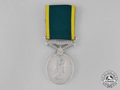 United Kingdom. An Efficiency Medal With Territorial Scroll, Royal Army Service Corps