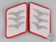 Germany, Luftwaffe. A Pair Of 1St Fallschirm-Panzer Division Hermann Göring Obergefreiter Collar Tabs