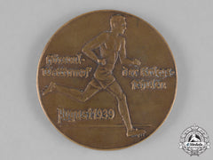 Germany, Wehrmacht. A 1939 Military Academy Sports Competition Medallion