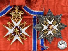 Norway, Kingdom. A Royal Order Of Saint Olaf, Grand Cross, By J. Tostrup, Oslo, C.1850