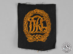 Germany, Drl. A Gold Grade Drl Sports Badge, Cloth Version