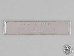 Canada. A Birks Bar, To Lance Corporal Thomas Emmett Merrigan, Canadian Provost Corps