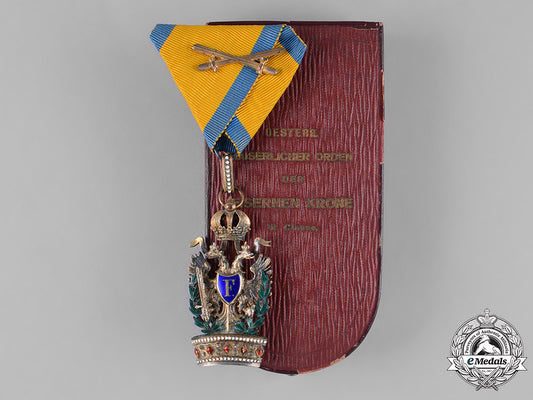 austria,_empire._an_order_of_the_iron_crown,_iii_class,_dedicated_to_the_commander_of_the4/34_f.b.,_c.1916_m182_1381
