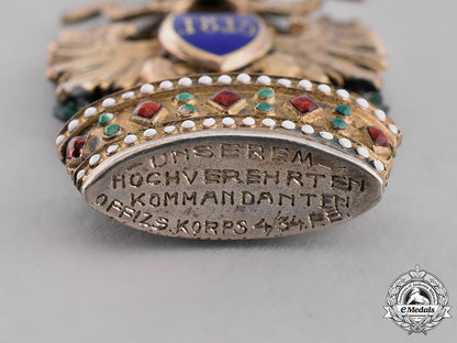 austria,_empire._an_order_of_the_iron_crown,_iii_class,_dedicated_to_the_commander_of_the4/34_f.b.,_c.1916_m182_1387