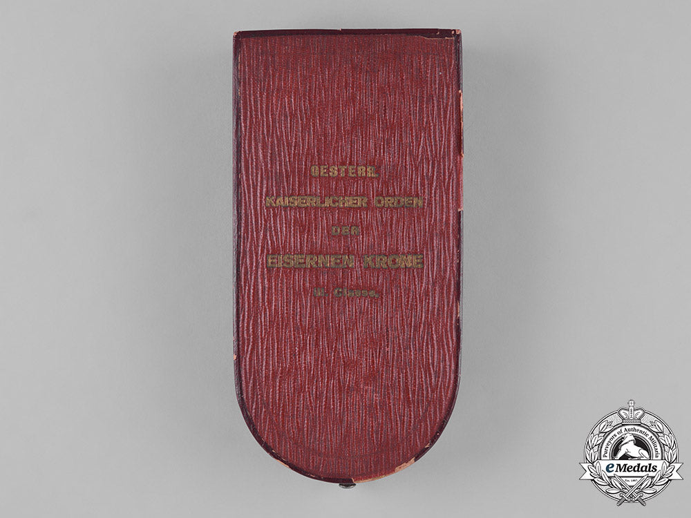 austria,_empire._an_order_of_the_iron_crown,_iii_class,_dedicated_to_the_commander_of_the4/34_f.b.,_c.1916_m182_1388