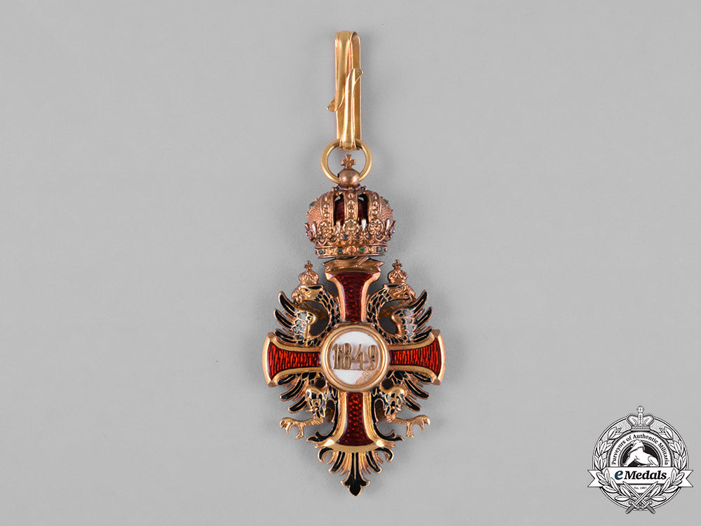 austria,_empire._an_order_of_franz_joseph_in_gold,_commander_cross,_by_vincent_mayer’s_söhne,_c.1900_m182_1395